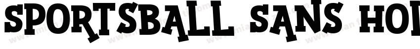 Sportsball Sans Holl字体转换